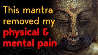 Buddhist Mantra For Healing all Sufferings Pain and Depression  Tayata Om Mantra [upl. by Ibed]