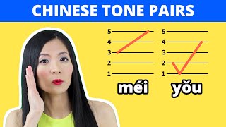 Chinese Tone Pairs Practice Mandarin Chinese Tones [upl. by Knuth]