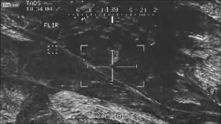 AH64 Apache Attack Helicopter Gun Camera Taliban Kill in Afghanistan [upl. by Hayarahs]