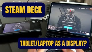 Steam Deck  TabletLaptop as Display Wired [upl. by Ophelia]